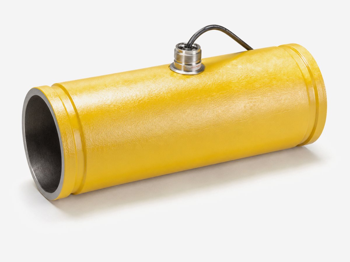 SmartPipe monitoring spool with flush-mounted pressure transmitter
